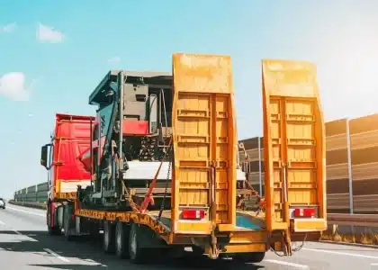 moving heavy machinery