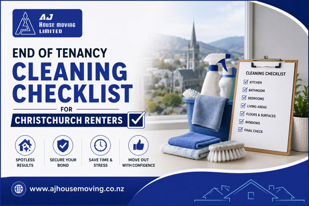 End of Tenancy Cleaning Checklist for Christchurch Renters